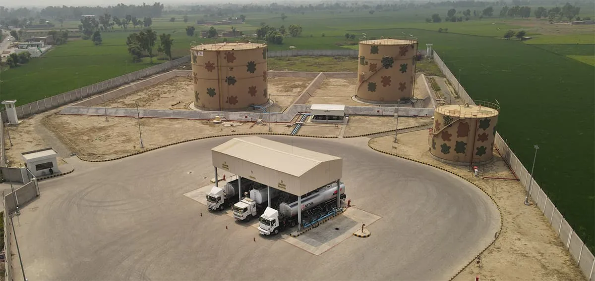 Commercial fuel supply at Vital Petroleum depot