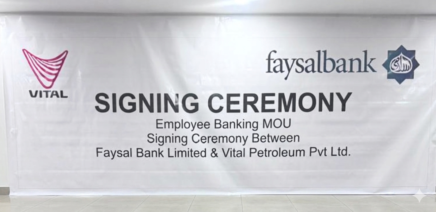 Vital Petroleum Partners with Faysal Bank to Enhance Employee Banking Benefits